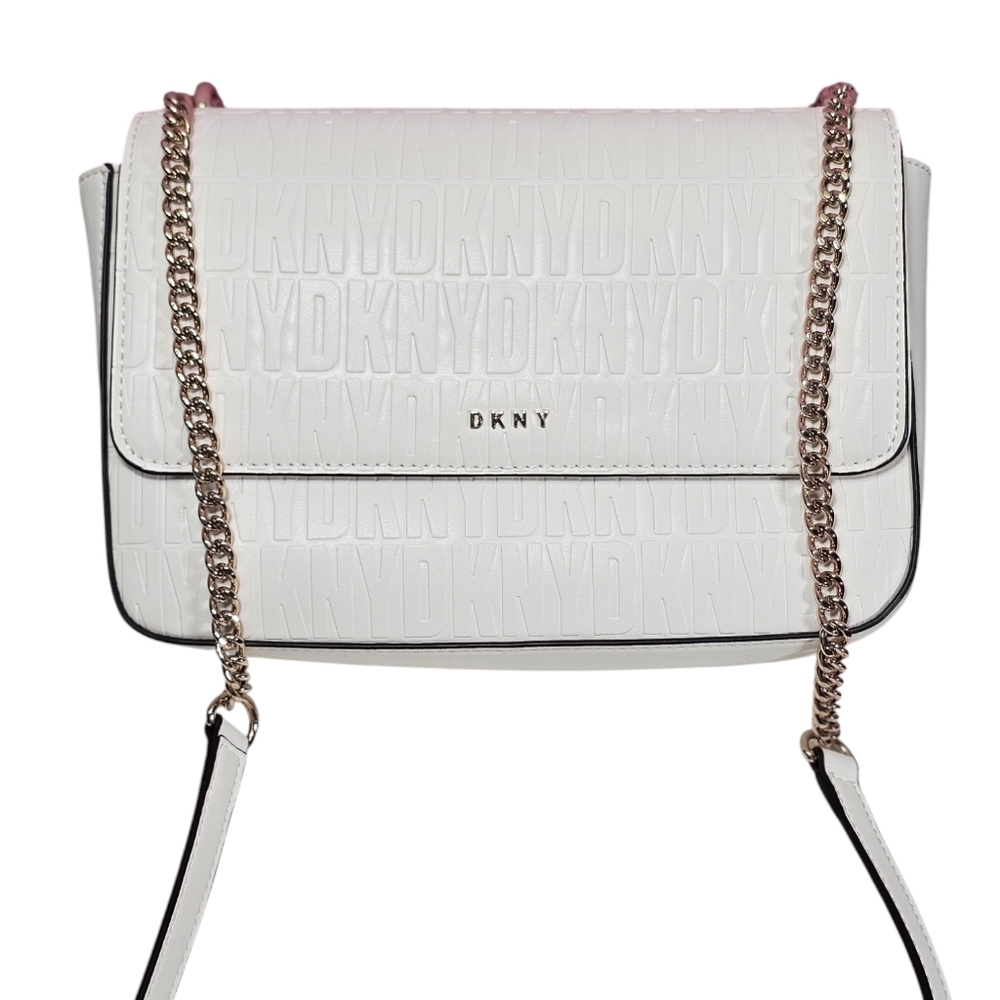 NWOT DKNY embossed shoulder‎ bag crossbody